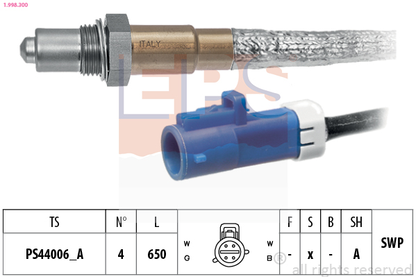 Sonda lambda - 1.998.300 EPS