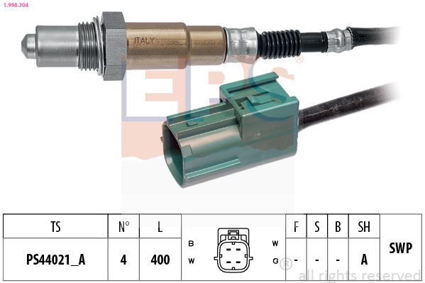 Sonda lambda - 1.998.304 EPS
