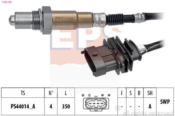 Sonda lambda - 1.998.305 EPS