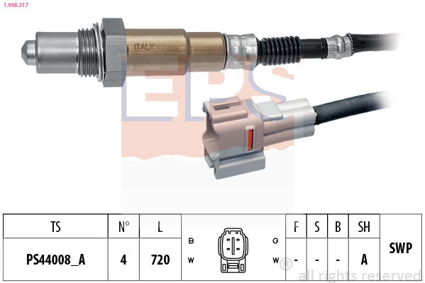 Sonda lambda - 1.998.317 EPS
