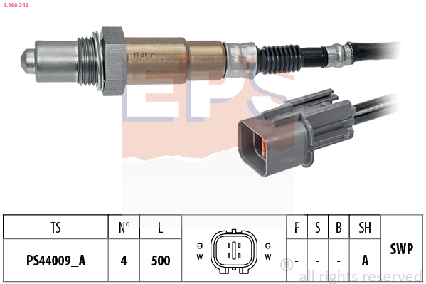 Lambda Sensor - 1.998.343 EPS