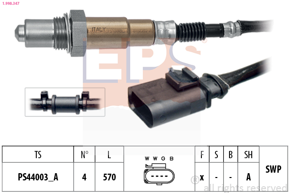 Lambda Sensor - 1.998.347 EPS