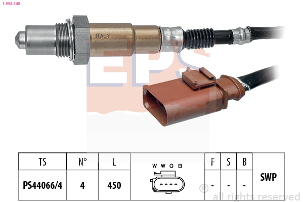Lambda Sensor - 1.998.348 EPS