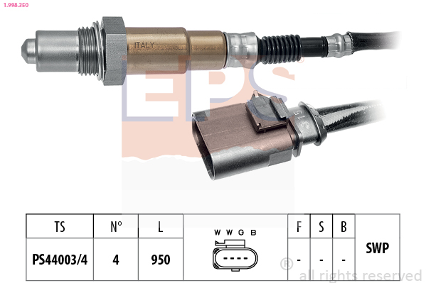 Lambda Sensor - 1.998.350 EPS