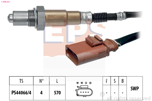Lambda Sensor - 1.998.351 EPS