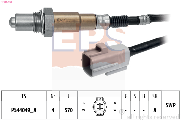 Sonda lambda - 1.998.355 EPS