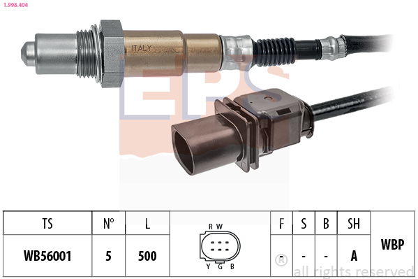 Lambda Sensor - 1.998.404 EPS