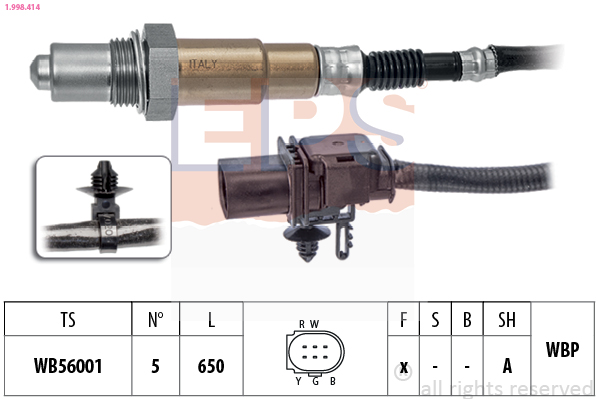 Lambda Sensor - 1.998.414 EPS