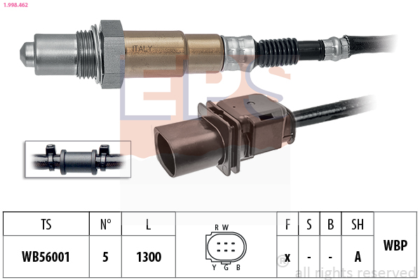 Sonda lambda - 1.998.462 EPS