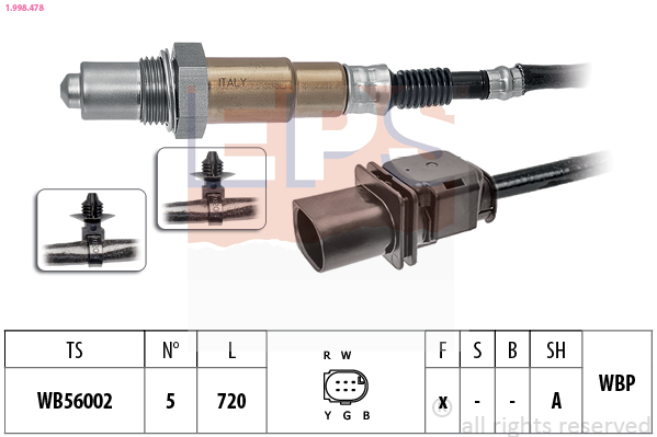 Sonda lambda - 1.998.478 EPS