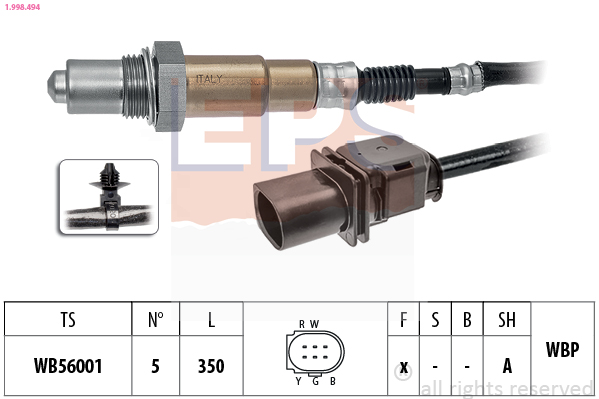 Lambda Sensor - 1.998.494 EPS