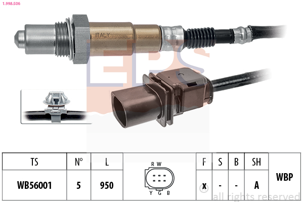 Lambda Sensor - 1.998.506 EPS
