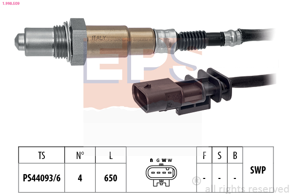 Lambda Sensor - 1.998.509 EPS