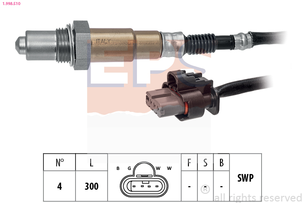 Lambda Sensor - 1.998.510 EPS