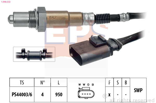 Lambda Sensor - 1.998.532 EPS