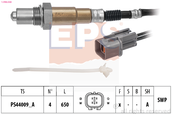 Lambda Sensor - 1.998.550 EPS