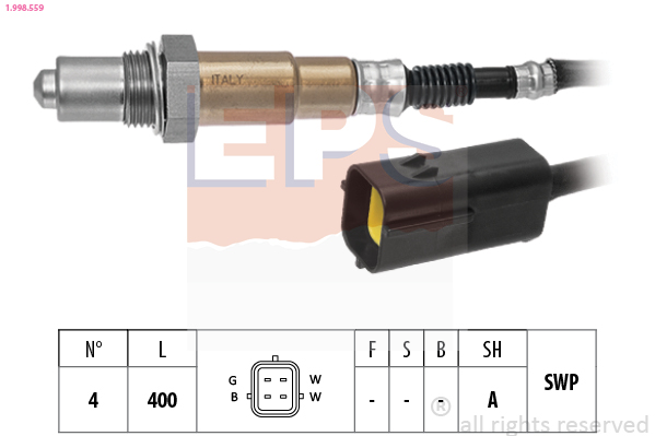 Lambda Sensor - 1.998.559 EPS
