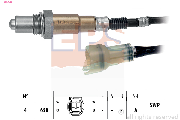 Lambda Sensor - 1.998.563 EPS
