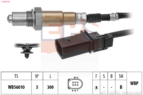 Lambda Sensor - 1.998.586 EPS