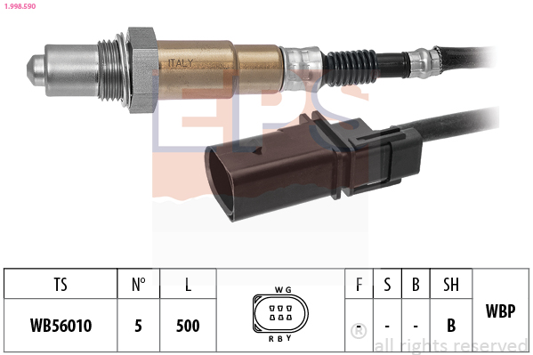 Lambda Sensor - 1.998.590 EPS