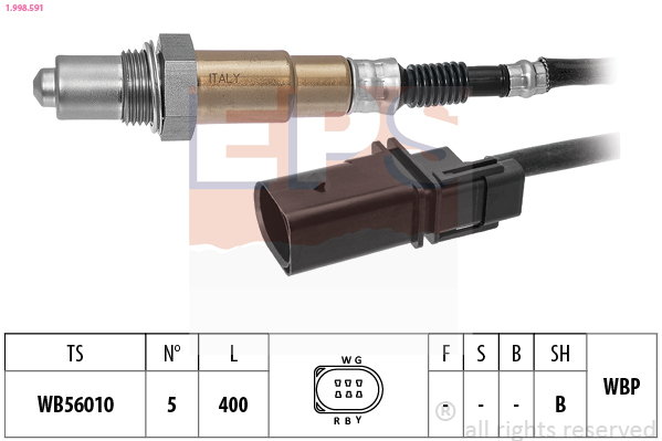 Lambda Sensor - 1.998.591 EPS