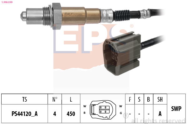 Lambda Sensor - 1.998.599 EPS