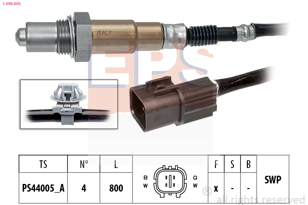 Lambda Sensor - 1.998.606 EPS