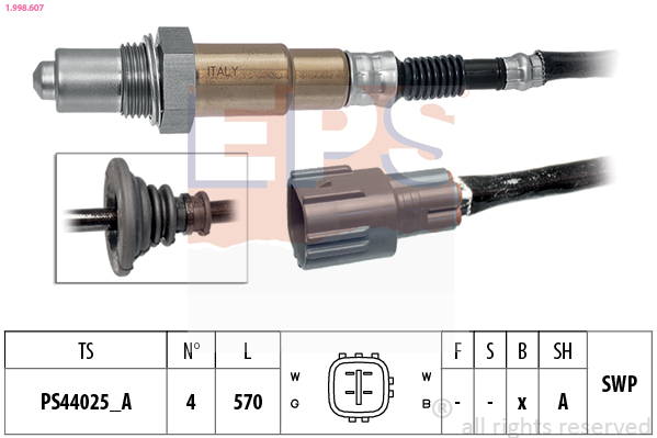 Lambda Sensor - 1.998.607 EPS