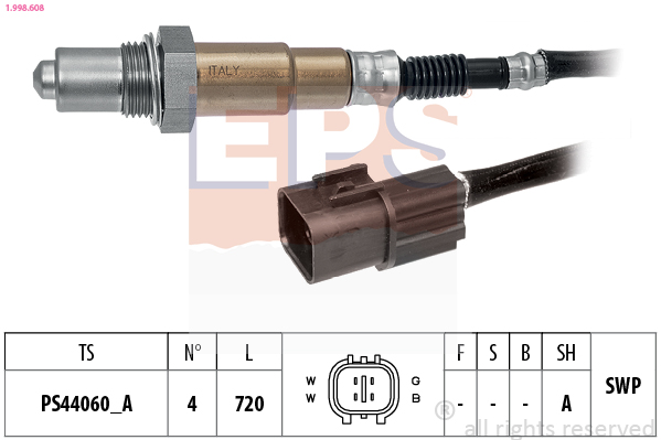Lambda Sensor - 1.998.608 EPS