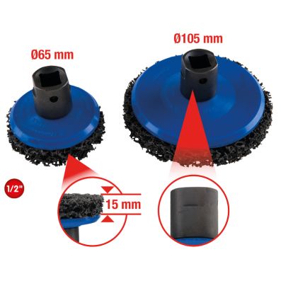 Brush, tyre fitting paste - 100.4020 KS TOOLS