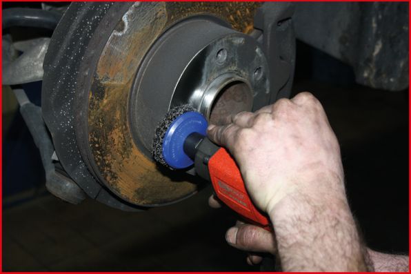 Brush, tyre fitting paste - 100.4020 KS TOOLS