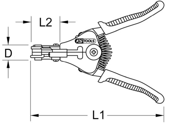 Pinza multiuso - 115.1022 KS TOOLS