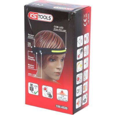 Фонарь налобный - 150.4520 KS TOOLS