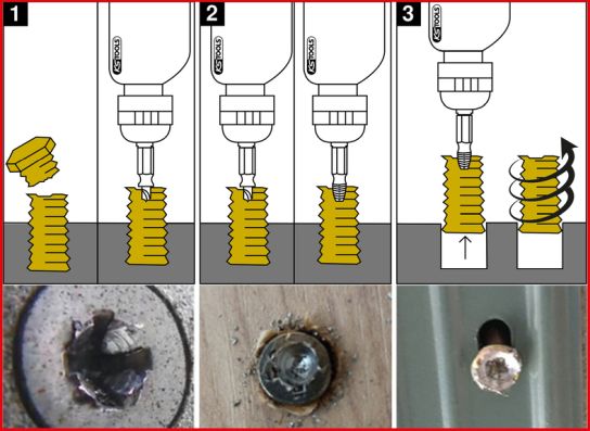 Screw Extractor - 150.7060 KS TOOLS