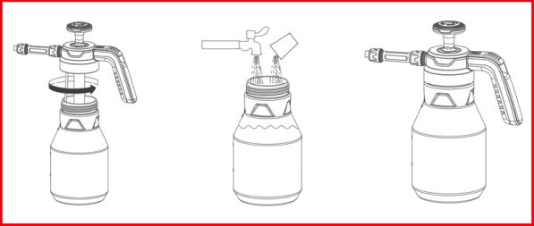 Pump Spray Can - 150.8271 KS TOOLS