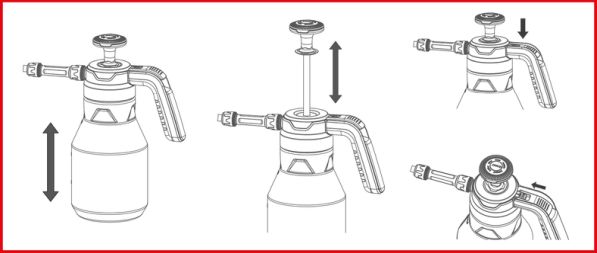 Pump Spray Can - 150.8271 KS TOOLS