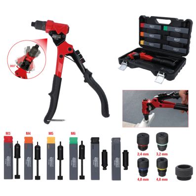 Serie di rivettatrici per rivetti ciechi - 150.9820 KS TOOLS