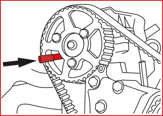 Wire Brush - 201.2315 KS TOOLS
