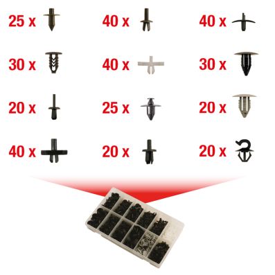 Holding Clip Set, body - 420.0700 KS TOOLS