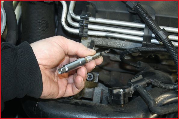 Socket Insert Set, glow plug - 500.7350 KS TOOLS