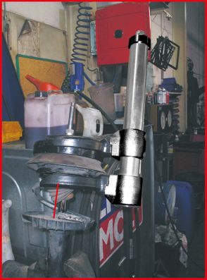 Spring Compressor Set, suspension spring - 500.8400 KS TOOLS