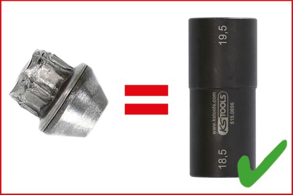 Power Socket Set - 515.0895 KS TOOLS