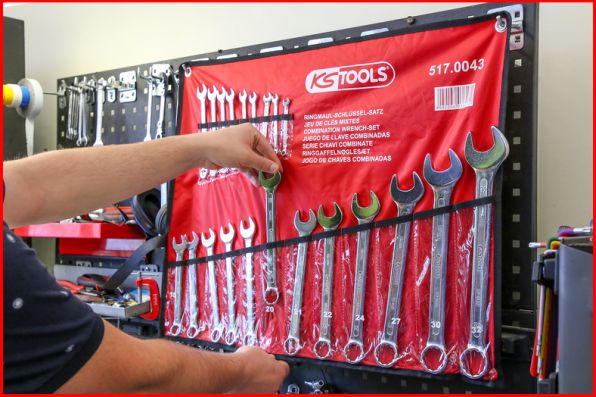 Spanner Set, ring / open ended - 517.0043 KS TOOLS