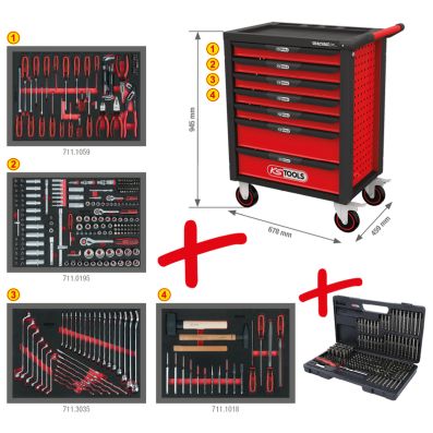 Tool Trolley - 826.7515 KS TOOLS