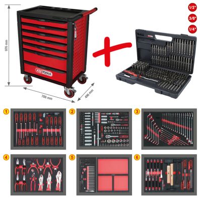 Tool Trolley - 826.7598 KS TOOLS
