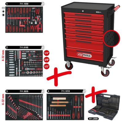 Тележка для инструмента - 897.7515 KS TOOLS