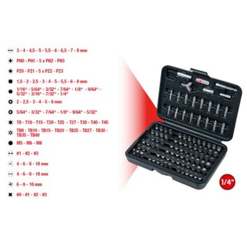 Screwdriver Bits Set - 911.2026 KS TOOLS