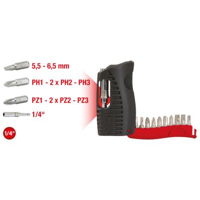Screwdriver Bits Set - 911.2840 KS TOOLS