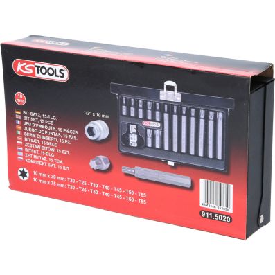 Set, Schraubendreher-Einsatz (Bits) - 911.5020 KS TOOLS
