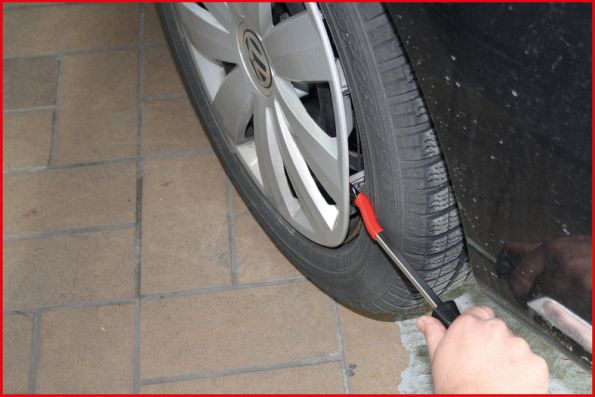 Leva di sgancio, Copriruota - 911.8150 KS TOOLS